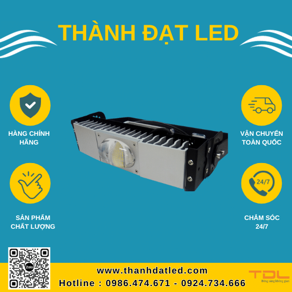 Đèn sân tennis module 50w COB Philips Hà Nội