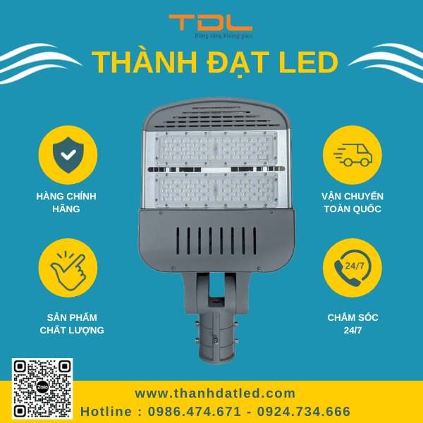Đèn Đường Led M14 100w Hà Nội 