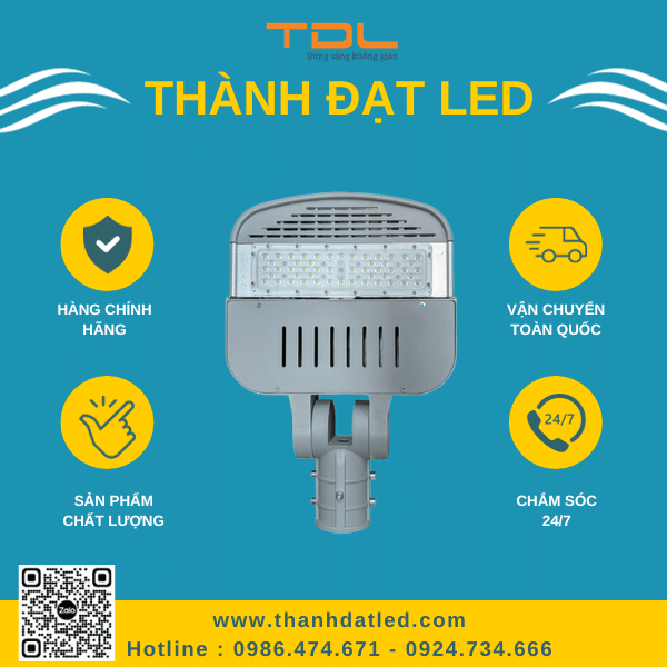 Đèn Đường Led M14 50w Hà Nội 