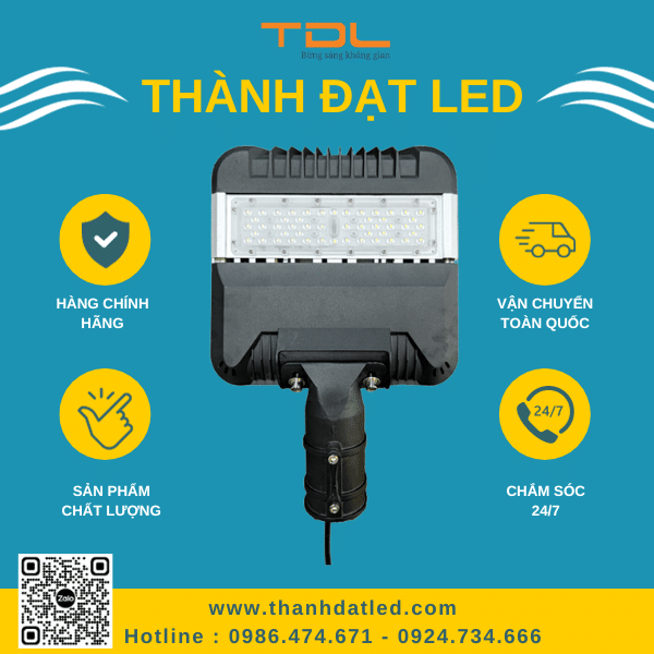 Đèn Đường Led Cao Áp M15 50w Hà Nội