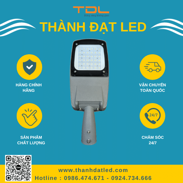 Đèn Đường Led Chiếu Sáng M21 100w Hà Nội