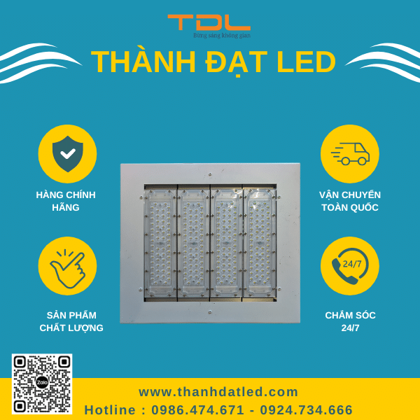 Đèn LED Cây Xăng SMD 200w Hà Nội