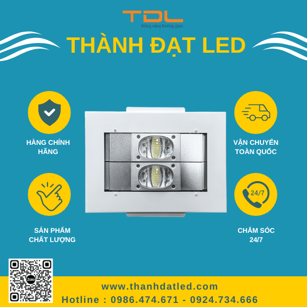 Đèn LED Cây Xăng COB 50w Hà Nội