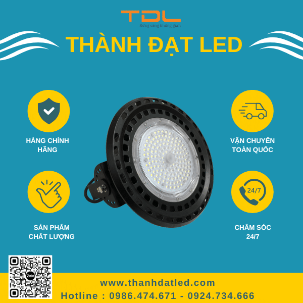 Đèn LED Nhà Xưởng SMD UFO X1 50W Hà Nội