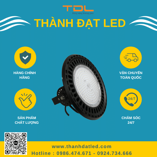 Đèn LED Nhà Xưởng SMD UFO X1 100W Hà Nội