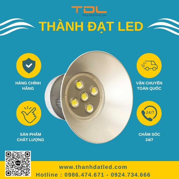 Đèn LED Nhà Xưởng Highbay 250W Hà Nội