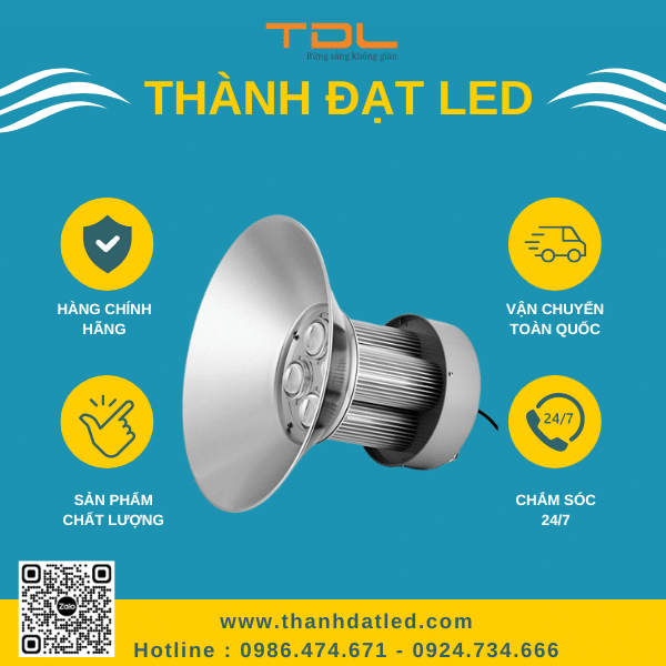 Đèn LED Nhà Xưởng Highbay 300W Hà Nội