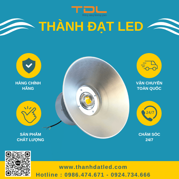Đèn LED Nhà Xưởng Highbay 50W