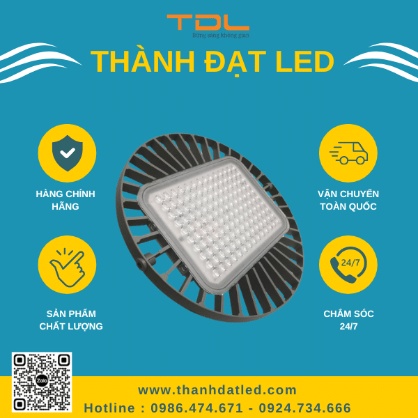 Đèn LED Nhà Xưởng SMD UFO X3 50W Hà Nội