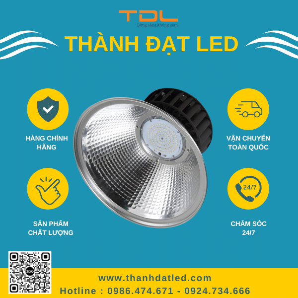 Đèn LED Nhà Xưởng Highbay X4 150W Hà Nội