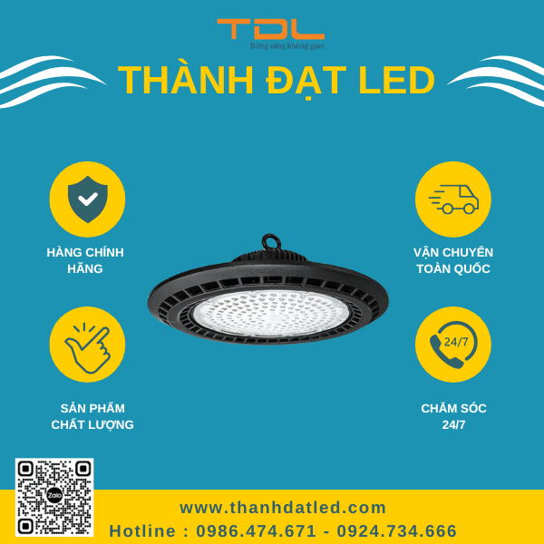 Đèn Led nhà xưởng UFO M1 150w Hà Nội